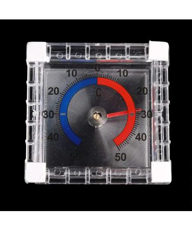 JENOR Window Wall Thermometer - Indoor/Outdoor Temperature Gauge for Greenhouses & Gardens - Buy Online on GoSupps.com