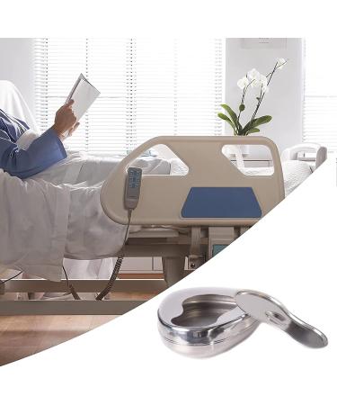 Stainless Steel Bed Pans Bedpans with Lid Spill Proof for Bed Bound Patient Bed Pans for Elderly Females and Male (Give 10 Absorbent pad paper) - Buy Online on GoSupps.com