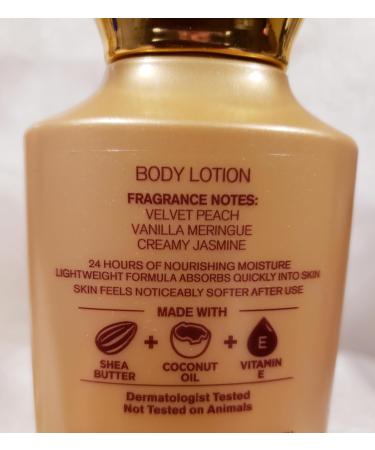 Bath and Body Works Super Smooth Body Lotion Sets Gift For Women 8 Oz -2 Pack (Winter Peach Marshmallow) - Buy Online on GoSupps.com