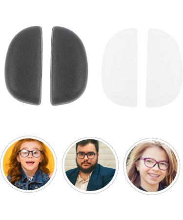 Goohochy 10 Pairs Soft Silicone Nasal Pads - Anti-Nose Pillow Self-Adhesive Glasses Nose Pads for Comfort & Support - Buy Online on GoSupps.com