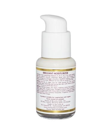 AHA Brilliant Moisturizer for Normal/Combo Skin | 100% Vegan & Organic | USA Made | Skin Rejuvenating Formula - Buy Online on GoSupps.com