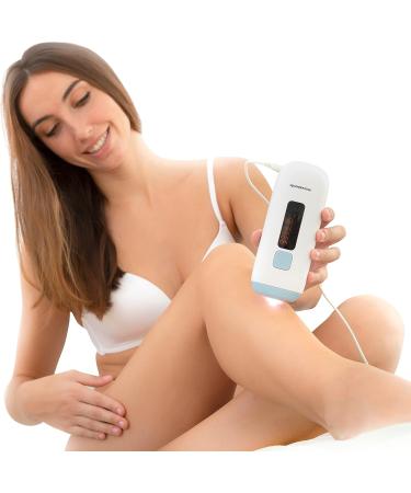 InnovaGoods Ipylator pulsed light epilator painless 2 modes of manual and automatic use with safety glasses - Buy Online on GoSupps.com