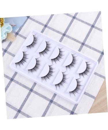 minkissy Metal Hairpin Stick 80 Pairs Lashes Natural Natural Eyelashes Natural Eyelashes Cross Eyelashes Dense 3d Banana Hair Claw Clips Pink - Buy Online on GoSupps.com