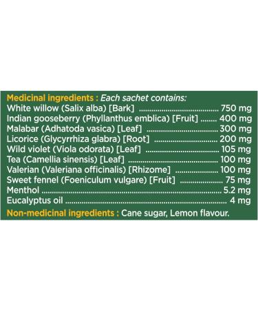 Herbion Naturals Respiratory Care Granules With Natural Lemon Flavor 10 count sachet - Buy Online on GoSupps.com