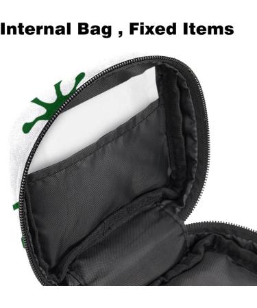 Women Frog Paw Print Napkin Storage Bag | Portable Zippered Pouch for Teen Girls & Ladies - Perfect for Travel & Home - Buy Online on GoSupps.com