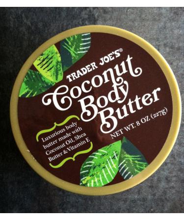 Trader Joe's Coconut Body Butter - 2 Pack | Rich, Moisturizing Skincare Essential - Buy Online on GoSupps.com
