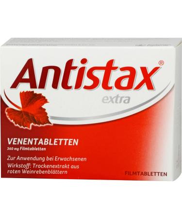 Buy Antistax Extra Vein Tablets 30 Hours - Best Price & International Shipping - Buy Online on GoSupps.com
