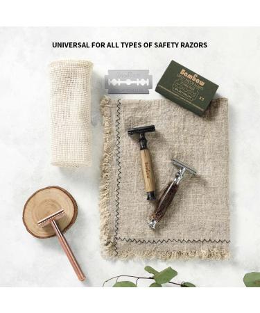 Swedish Steel Safety Razor Blades - 100 Pack for 18-24 Months | Bambaw - Buy Online on GoSupps.com