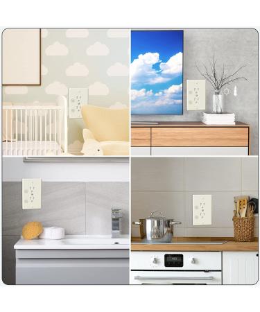 Magnetic Self-Closing Outlet Cover AOSITE 6 Pack Outlet Covers Baby Proofing Safety Wall Socket Covers Magnetic Power Plug Protectors Childproof Outlet Covers for Baby Safety  10 Pack Plug Covers - Buy Online on GoSupps.com