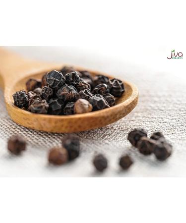 Jiva Organics Organic Whole Black Peppercorns 1 Pound - Pepper  Premium Grade for Grinder Refill - Buy Online on GoSupps.com