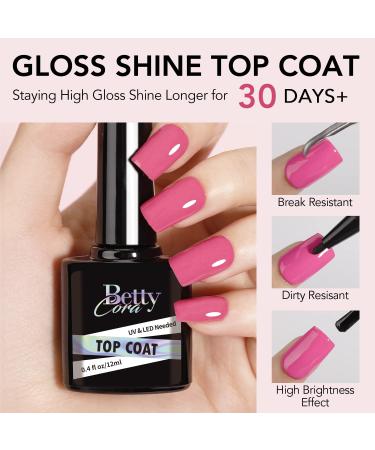 BettyCora Gel x Nail Glue - 8 in 1 Set for Gel Nail Extensions | 2PCS 12ML | Long Lasting Shine Finish | Curing Needed - Buy Online on GoSupps.com