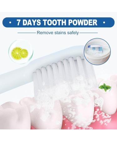 7 Days Teeth Whitening Powder - Effective Tooth Brightening & Whitening Toothpowder for Instant Results - Buy Online on GoSupps.com