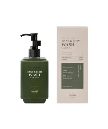 Will Refresh Hand and Body Wash (300ml/10.14 fl.oz.) Premium Home Spa Aromatherapy (Eucalyptus and Patchouli)