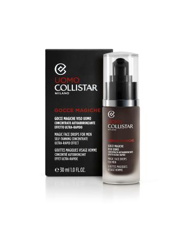 Collistar Gocce Magiche for Men - Ultra-Fast Self-Tanning Concentrate (30ml) | Natural Tan in Under 1 Hour No Stains All Skin Types - Buy Online on GoSupps.com