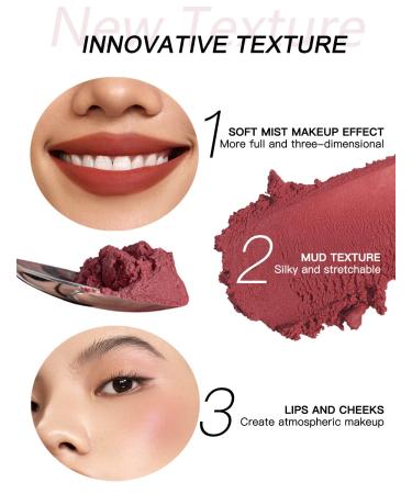 INTO YOU Matte Lipstick - Waterproof Long Lasting Lip Stain for Lip & Cheek - Non-Stick Cup, Smudge Proof Lip Gloss - Multi-Purpose Makeup Cosmetics (EM20) - Buy Online on GoSupps.com