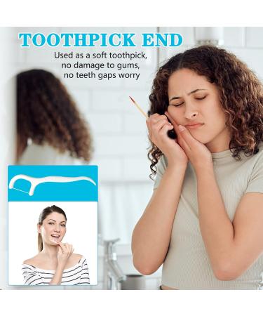 200 Dental Floss Sticks - Y-Shaped Interdental Cleaners for Molars | Best Toothpick Dental Care - Buy Online on GoSupps.com