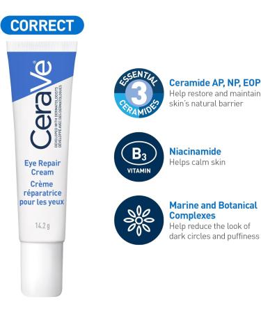 CeraVe Hyaluronic Acid Serum & Eye Cream BUNDLE. Hydrating HA Face Serum & Eye Repair Cream with Hyaluronic Acid & Ceramides for Normal Dry & Sensitive Skin. Fragrance Free & Non-Comedogenic BUNLDE HA Serum & Eye Cream Pack of 2 - Buy Online on GoSupps.com