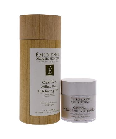 Eminence Organic Skincare Exfoliating Peel - Clear Skin with Willow Bark 1.7 oz | Best International Shipping - Buy Online on GoSupps.com