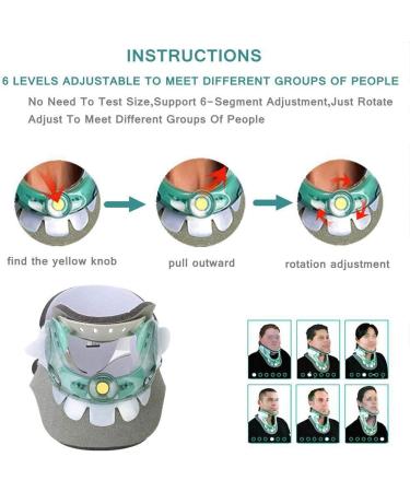 Adjustable Neck Traction Device - Portable Support for Neck Pain Relief | Ideal for Drivers & Desk Workers - Buy Online on GoSupps.com