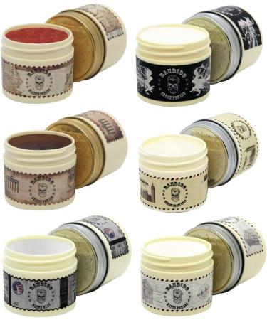 Bandido Hair Styling Pomade Wax | Oil Based Natural Matt Look | Medium Hold | Matte Pomade Wax 125 ml Matte Pomade 125 ml (Pack of 1) - Buy Online on GoSupps.com