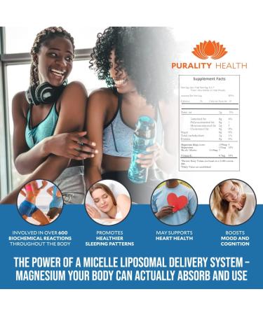 Purality Health Magnesium Bisglycinate Vegan Pouches - 30 Day Supply - Buy Online on GoSupps.com
