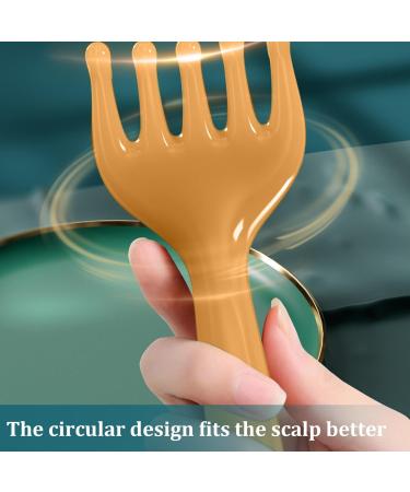 Scalp Ridge Massager Set - 2 Resin Devices for Hair Growth & Lymphatic Relief | Multifunctional Scalp Massage Tool - Buy Online on GoSupps.com