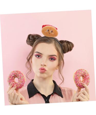 ifundom headbands hot dogs hot dog headband fun headband hot dog headpiece headband halloween hot dog women halloween headband for women hot dog cosplay headband Cartoon Accessories fabric - Buy Online on GoSupps.com