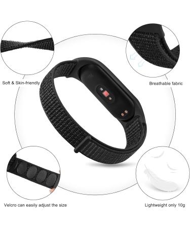 Shop Tobfit Nylon Bracelet for Xiaomi Mi Band 5/6 & Amazfit Band 5 - Soft Breathable Durable | International Shipping Available - Buy Online on GoSupps.com