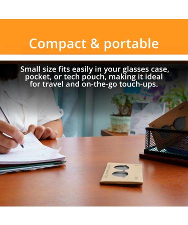 Buy Microfiber Cleaning Cloths (5 Pack) - Sustainable Lens Wipes for Eyeglasses - Eco-Friendly Glasses Cleaner - Buy Online on GoSupps.com