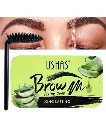 Eyebrow Soap Gel Long Lasting Cosmetics Eyebrow Lift Included Brush Brows Makeup Balm Clear Eyebrow Shaping Wax Waterproof for Natural Eyebrows Zankie 03 - Buy Online on GoSupps.com