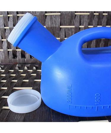 Potty 2000ML Male Urinal Portable Mens Potty Pee Bottle Collector Travel Toilet - Buy Online on GoSupps.com