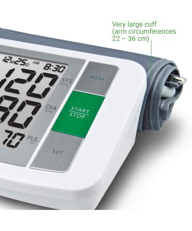 Medisana BU 510 Upper Arm Blood Pressure Monitor | Accurate BP & Pulse Measurement Memory Function & Irregular Heartbeat Alert - Shop Internationally - Buy Online on GoSupps.com