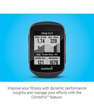 Garmin Edge 130 Plus GPS Cycling Computer (Renewed) | Download Structure Workouts & ClimbPro Pacing Guidance - 010-02385-00 - Buy Online on GoSupps.com