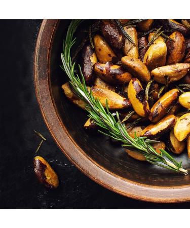 Raw Brazil Nuts 1LB Resealable Pack - Premium Whole Unshelled Nuts for Cooking, Salad, Snacking - Oh! Nuts - Buy Online on GoSupps.com
