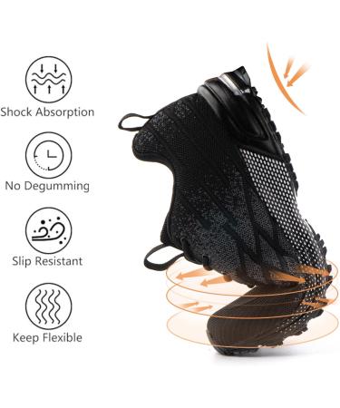 Anokar Breathable Running Shoes for Men & Women | Lightweight Sports Sneakers for Jogging & Walking - Available in Black Blue Gray Red (EU Sizes 39-48) - Buy Online on GoSupps.com