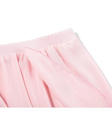 Domusgo Girls Ballet Dance Chiffon Skirt - Pink/Black - Ages 2-12 - Dancewear for Kids - Buy Online on GoSupps.com