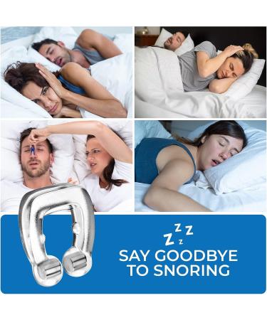 Silicone Magnetic Anti Snoring Nose Clips - 6 PCS Set for Effective Snoring Relief - Buy Online on GoSupps.com