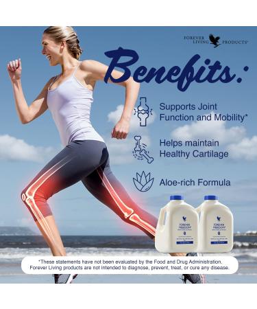 Forever Freedom Orange Aloe Vera Juice 33.8 FL OZ - Natural Joint Support - Buy Online on GoSupps.com