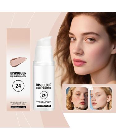 Color Adaptive Foundation Full Coverage Liquid Foundation Makeup Concealer Waterproof Full Coverage Concealer Moisturizing For All Skin Types Women Teens Work Dates Travel - Buy Online on GoSupps.com