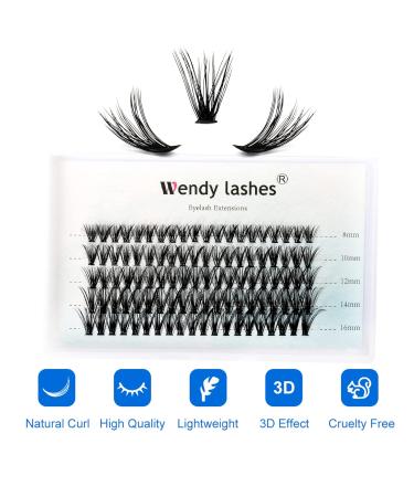 Premium 40D D Curl Individual Eyelash Extensions - 8 to 16mm Fake Lashes for Flawless Volume - Buy Online on GoSupps.com