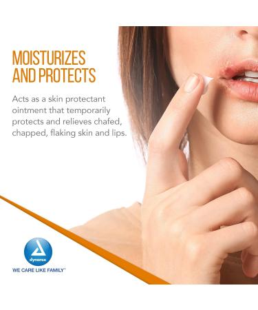 72-Count Dynarex White Petrolatum Petroleum Jelly Tubes for Dry, Cracked Skin - Soothing Relief for Minor Irritations - 1 oz - Buy Online on GoSupps.com