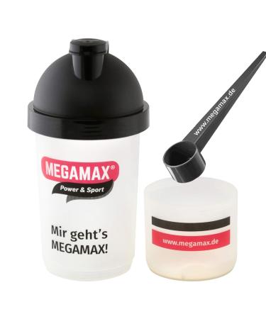 Buy Megamax Protein Vanilla 400g - Low Carb Aspartame-Free Protein Powder for Muscle Building | Ideal for Baking | High Quality Molken & Milk Protein - Buy Online on GoSupps.com