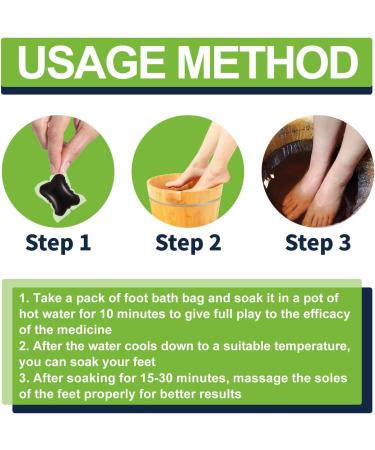 Herbal Soothing Foot Soak Herbal Detox Foot Soak Beads Herbal Detox Cleansing Foot Soak Beads Foot Care (30pcs/3Bag) - Buy Online on GoSupps.com