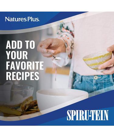 Nature's Plus Spiru-Tein High Protein Energy Meal - Vanilla Flavor, 8 Packets (1.2 oz each) - Nutritional Supplement - Buy Online on GoSupps.com