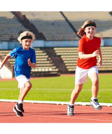 Buy Elastic Hair Bands for Men & Kids - Slipproof Sports Headbands for Yoga & Football | 2-Piece Set - Buy Online on GoSupps.com