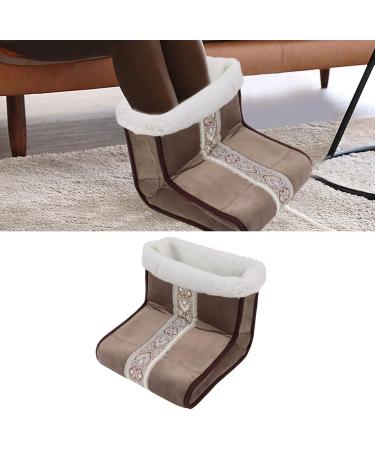 Fdit Soft Electric Foot Warmers - Noiseless Heated Foot Warmer EU Plug 110-240V with 4-Level Timing for Home Use - Buy Online on GoSupps.com
