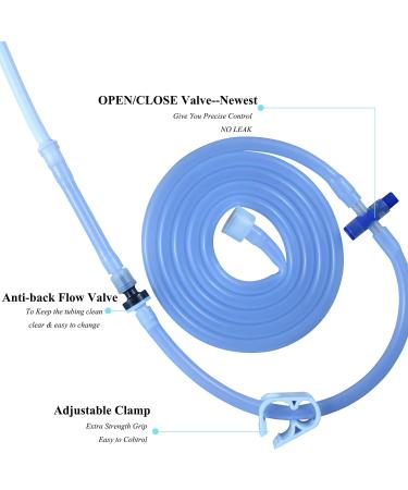 TopQuaFocus Stainless Steel Enema Bucket Kit - Reusable Colon Cleansing Solution for Coffee & Water - 2 Qt Organic Home Enemas - Buy Online on GoSupps.com