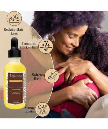  Lxitian Natural Hair Growth Oil 100% Natural Hair Oils with Green Coffee Coconut Oil Castor Oil Argan Oil and Rosemary Oil to Encourage Thickening - Buy Online on GoSupps.com