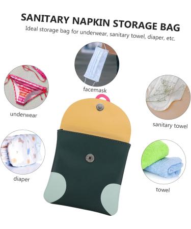 FRCOLOR Women Bands Storage Bag - 8 Piece Portable Diaper & Binding Organizer - Practical Small Bag for Outdoor Use - 13.5x12x1cm - Buy Online on GoSupps.com