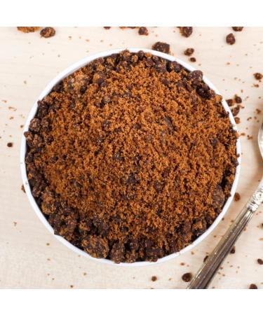 V DELA Naturals Jaggery Powder 300gm Pure Natural For Tea Coffee Milk | Jaggery | Gud | Shakkar | No Added Sulphur Color Preservatives Chemical | Iron & Protein Rich | 300grm /8 oz - Buy Online on GoSupps.com